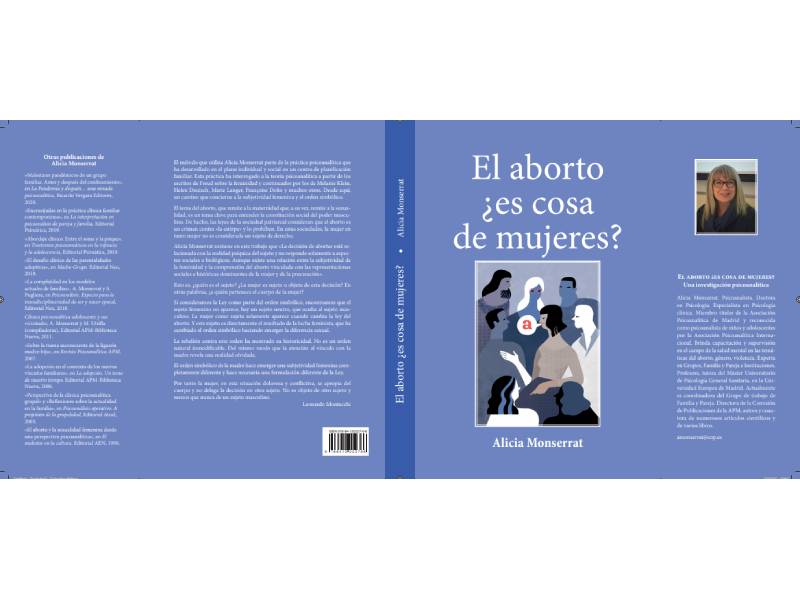 Invitación presentación libro: » El aborto ¿es cosa de mujeres?»