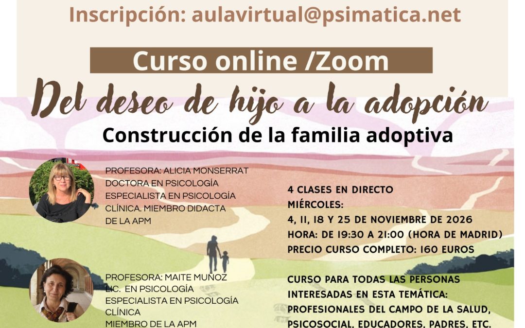 Curso online – Del deseo del hijo a la adopción